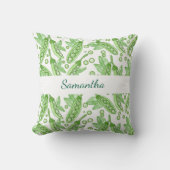 野菜エンドウ クッション (正面)