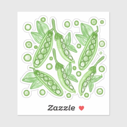 野菜エンドウ シール (シート)