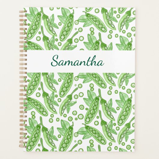 野菜エンドウ プランナー手帳 (正面)