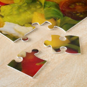 野菜カラフルと果物のおいしいサラダ ジグソーパズル (側面)