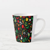 野菜カラフルアイコン カフェラテマグ (右)