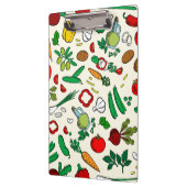 野菜カラフルアイコン クリップボード (左)