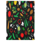 野菜カラフルアイコン クリップボード (裏面)