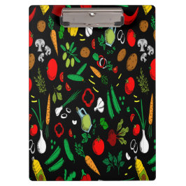 野菜カラフルアイコン クリップボード