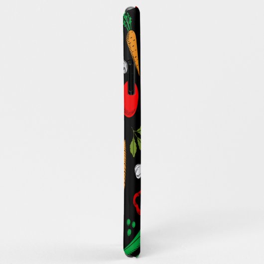 野菜カラフルアイコン Case-Mate iPhoneケース (裏面/右)