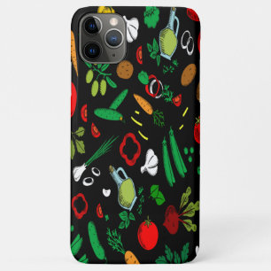 野菜カラフルアイコン iPhone 11 PRO MAXケース