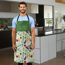 野菜カラフル エプロン