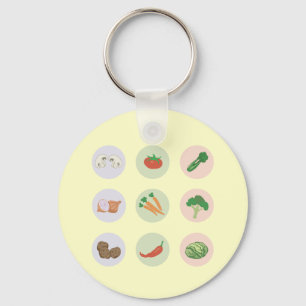 野菜キーチェーン キーホルダー