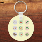 野菜キーチェーン キーホルダー (正面)