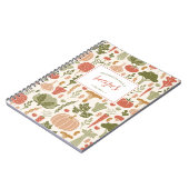 野菜クックブックベジタリアンファミリーレシピ ノートブック (左側)