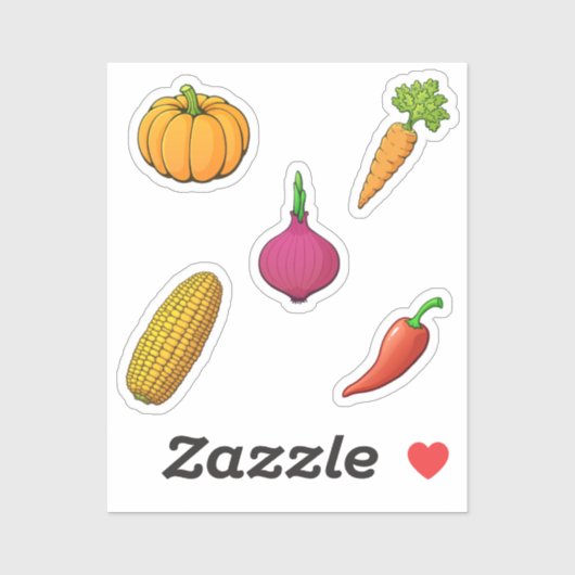野菜コレクション シール (シート)