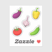 野菜コレクション シール (シート)