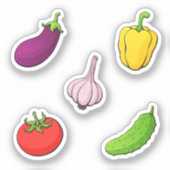 野菜コレクション シール (正面)