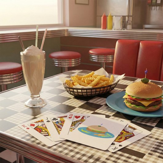 野菜サイド付きサンドイッチおもしろい食品 トランプ