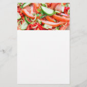 野菜サラダ チラシ (裏面)