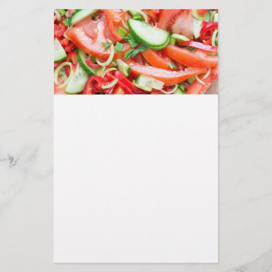 野菜サラダ チラシ (裏面)