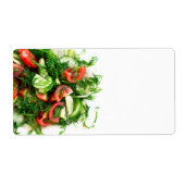 野菜サラダ ラベル (正面)