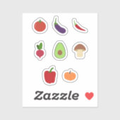 野菜シール一式 シール (シート)