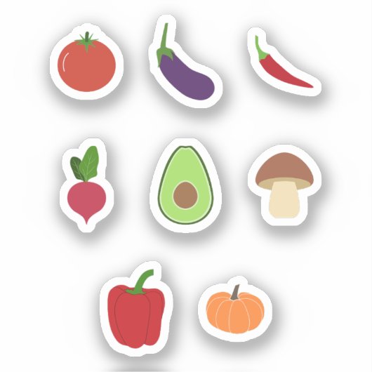 野菜シール一式 シール (正面)