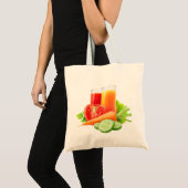 野菜ジュース トートバッグ (正面(商品))