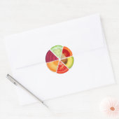 野菜スライス ラウンドシール (封筒)