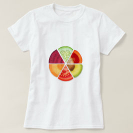 野菜スライス Tシャツ