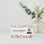 野菜ハーブ | 料理 名刺 (スタンド正面)