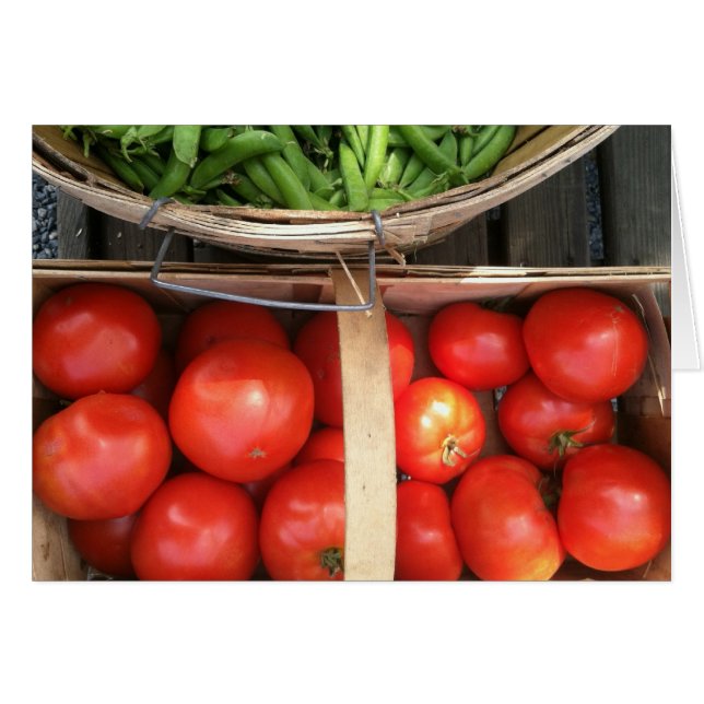 野菜バスケットの収穫 (正面横)