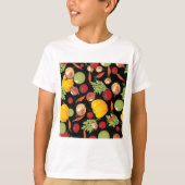 野菜パターン Tシャツ (正面)