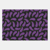 野菜パック3包み紙シート ラッピングペーパーシート (正面)