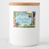 野菜パーソナライズされた食品ラベル フードラベル (正面)