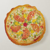 野菜ピザ ラウンドクッション (裏面)