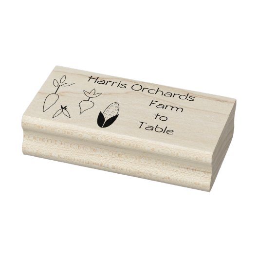 野菜ファームからテーブルアートスタンプ ラバースタンプ (スタンプ)