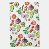 野菜フィエスタキッチンタオル キッチンタオル (縦)