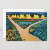 野菜フィールドバイ威厳があるマッケ、ヴィンテージファインアート (正面/裏面)