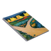 野菜フィールドバイ威厳があるマッケ、ヴィンテージファインアート ノートブック (右側)