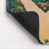 野菜フィールドバイ威厳があるマッケ、ヴィンテージファインアート マウスパッド (コーナー)