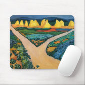 野菜フィールドバイ威厳があるマッケ、ヴィンテージファインアート マウスパッド (マウス)
