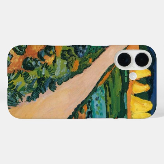 野菜フィールドバイ威厳があるマッケ、ヴィンテージファインアート Case-Mate iPhoneケース (裏面 (横))