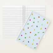 野菜ブルー ノートブック (内側)