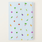 野菜ブルー ノートブック (裏面)