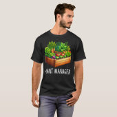 野菜プラントマネージャー Tシャツ (正面フル)