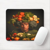 野菜ヘッド コンピュータ ノートパソコン マウスパッド (マウス)