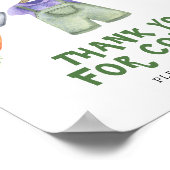 野菜ベビーシャワー – 来ありがとう ポスター (角)