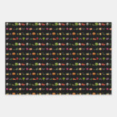 野菜メドレラッピング紙シート ラッピングペーパーシート (正面3)