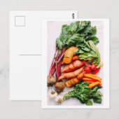 野菜メドレー写真 ポストカード (正面/裏面)