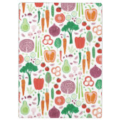 野菜モダン柄 クリップボード (裏面)