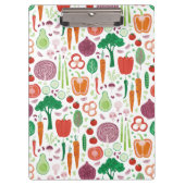 野菜モダン柄 クリップボード (正面)