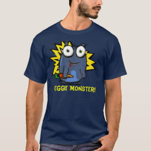 野菜モンスターの暗闇のTシャツ Tシャツ
