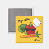 野菜ロックレッドペッパー マグネット (正面/裏面)